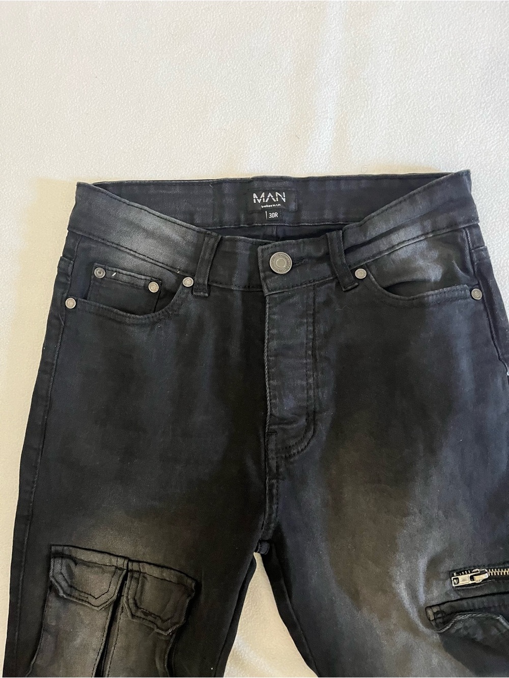4 Pair Men’s Jeans Boohoo Man, American Eagle & (2) Pacsun - Picture 11 of 12